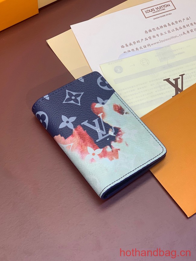 Louis Vuitton Pocket Organizer M82828 Blue