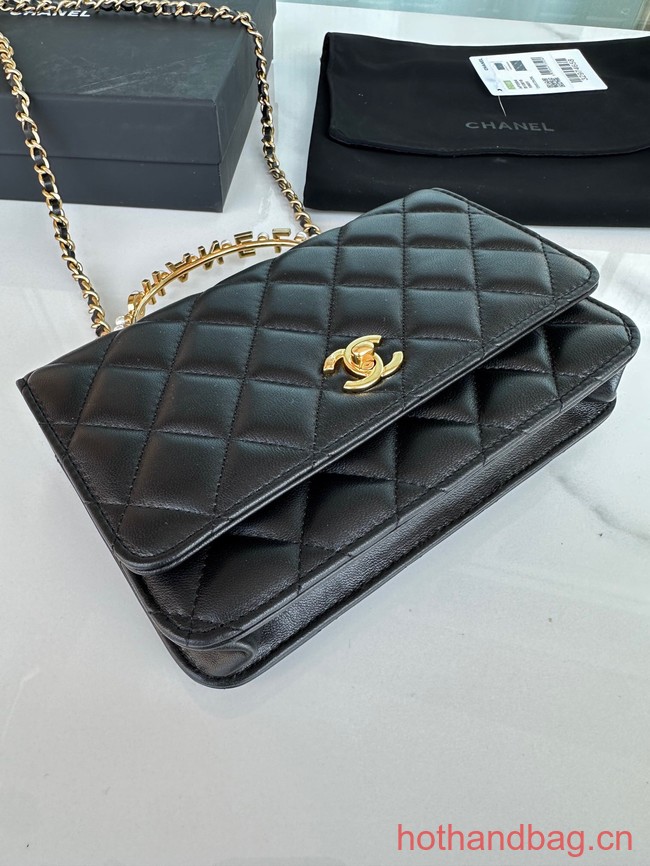 Chanel SMALL FLAP BAG AP3504 black