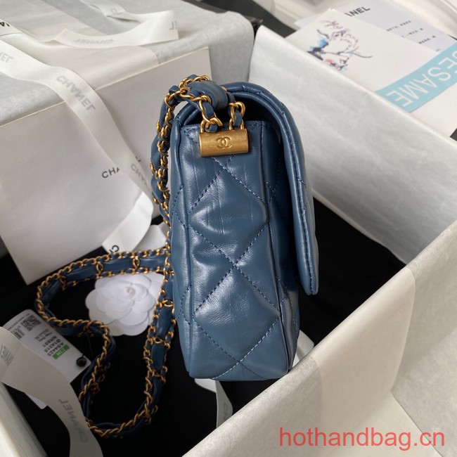 Chanel SMALL FLAP BAG AS4423 blue