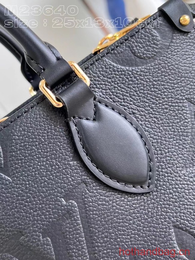 Louis Vuitton OnTheGo East West M23640 black