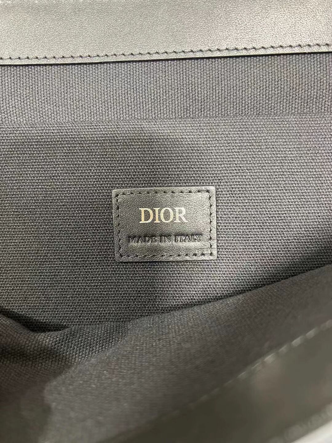 Dior Essentials SAFARI TOTE BAG Black Dior Oblique Jacquard and Grained Calfskin 1bSSH22
