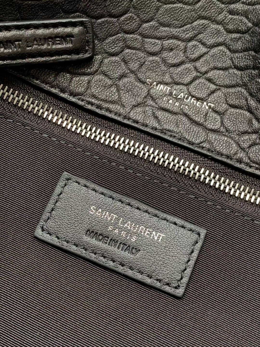 SAINT LAURENT NIKI MEDIUM IN GRAINED LAMBSKIN Y783361 BLACK