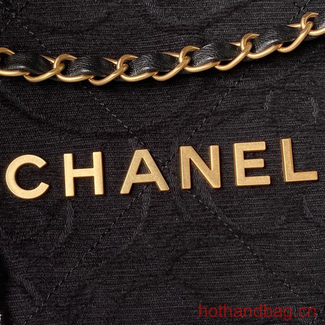 CHANEL 22 HANDBAG AS3260 black