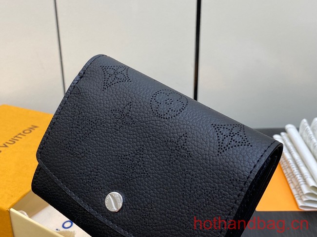 Louis Vuitton Iris Compact Wallet M62542 black