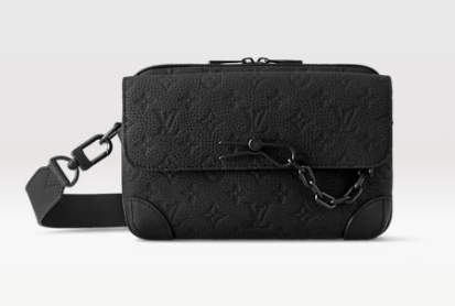 Louis Vuitton Steamer Messenger M23742 black