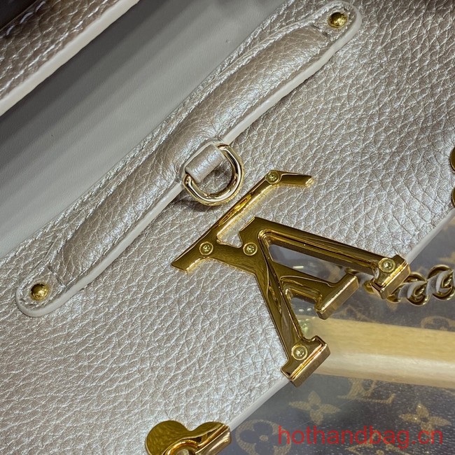 Louis Vuitton Capucines MM N93419 gray