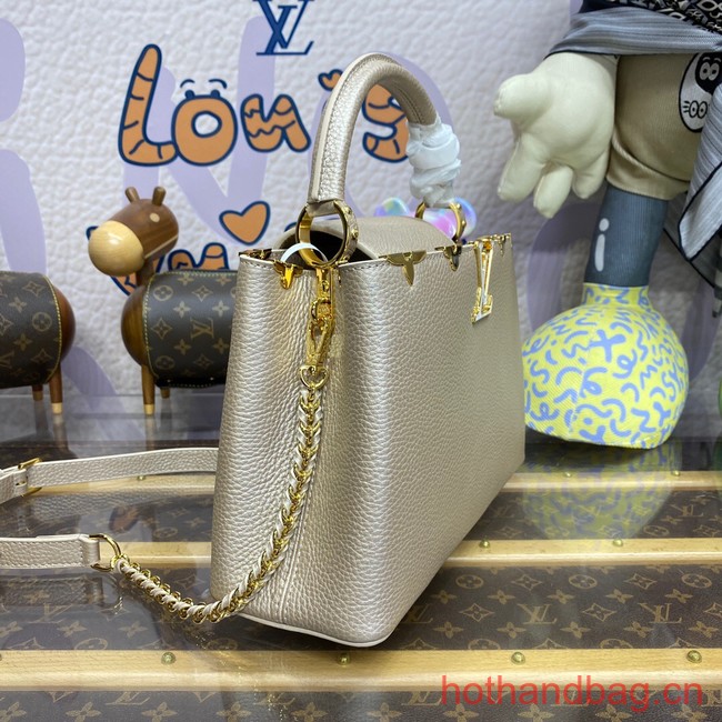 Louis Vuitton Capucines MM N93419 gray