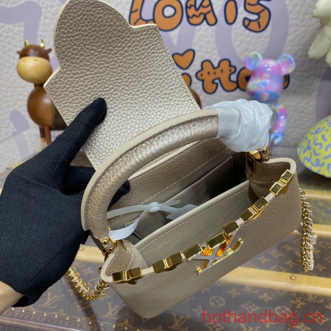 Louis Vuitton Capucines Mini M22436 gray