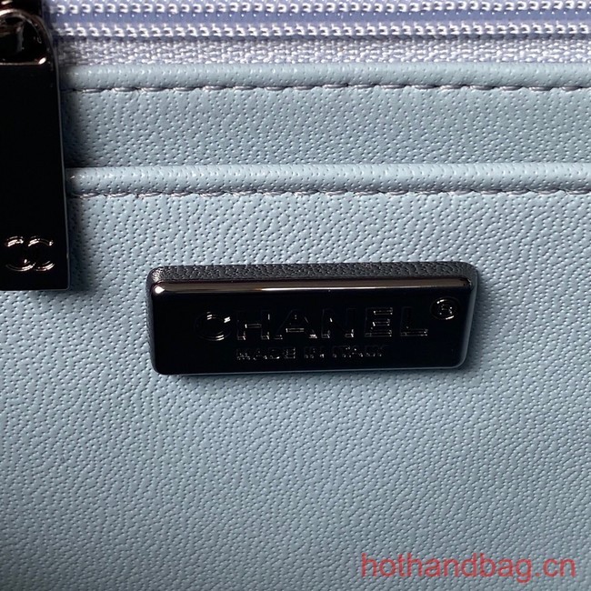 Chanel SMALL FLAP BAG A01116 LIGHT BLUE