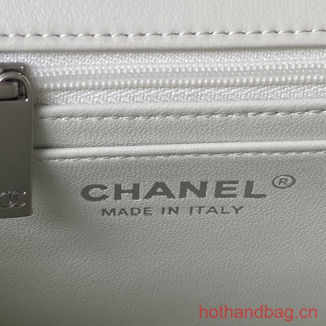 Chanel SMALL FLAP BAG AS1787 white