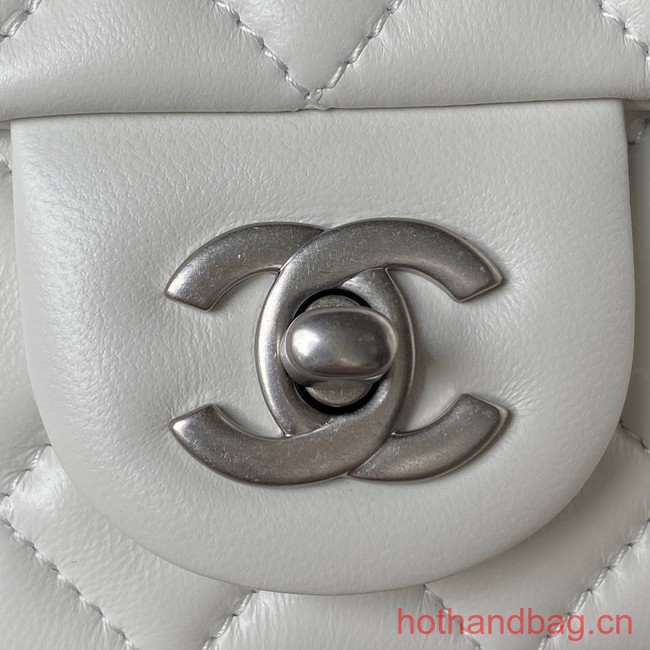 Chanel SMALL FLAP BAG AS1787 white