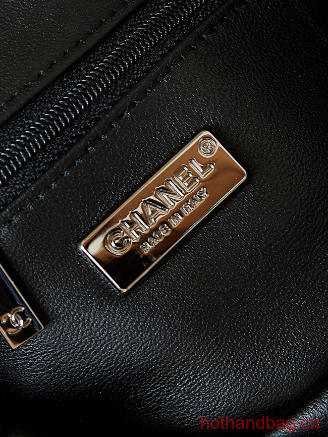 Chanel SMALL FLAP BAG AS3965 black&white