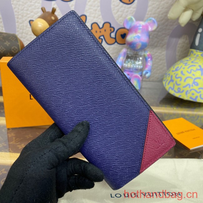 Louis Vuitton BRAZZA WALLET M30980 Midnight Blue