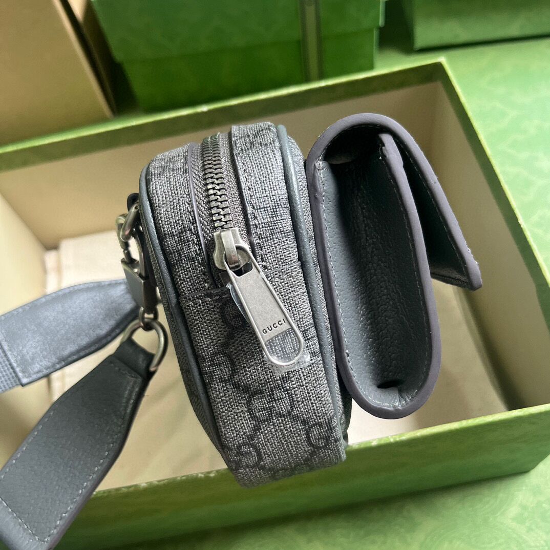 GUCCI GG SHOULDER BAG 574888 Gray