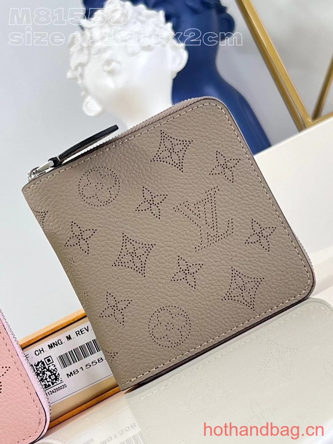 Louis Vuitton Iris Compact Wallet M81558 gray