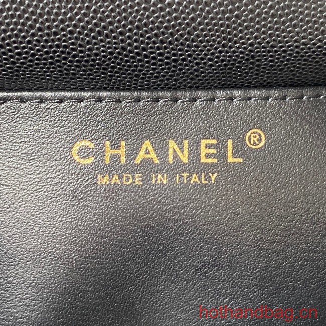 Chanel SMALL BACKPACK AS4490 black