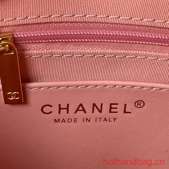 Chanel SMALL BACKPACK AS4490 pink