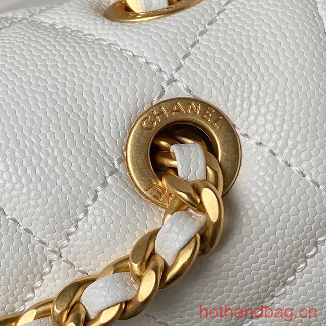 Chanel SMALL BACKPACK AS4490 white