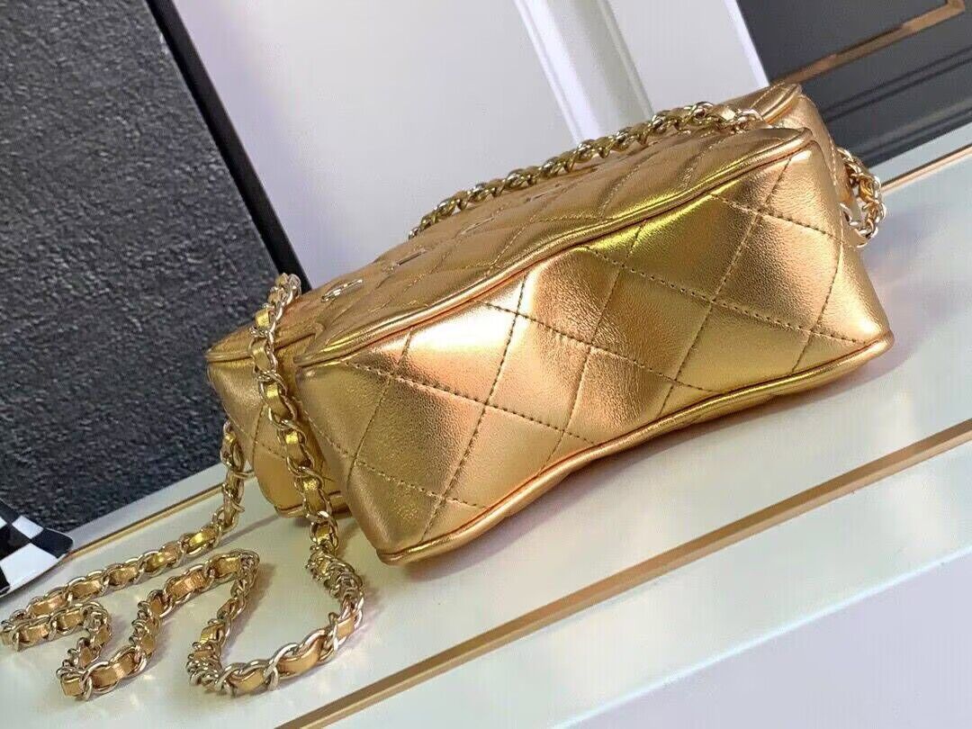 Chanel 24C Original Leather Star Bag AS4579 Gold