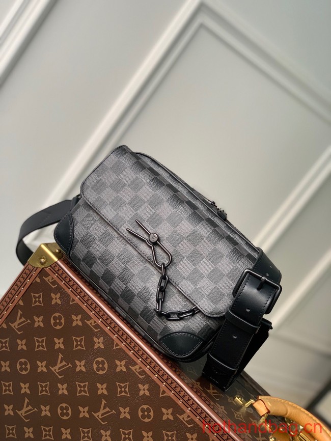 Louis vuitton Steamer Messenger M46795 Black