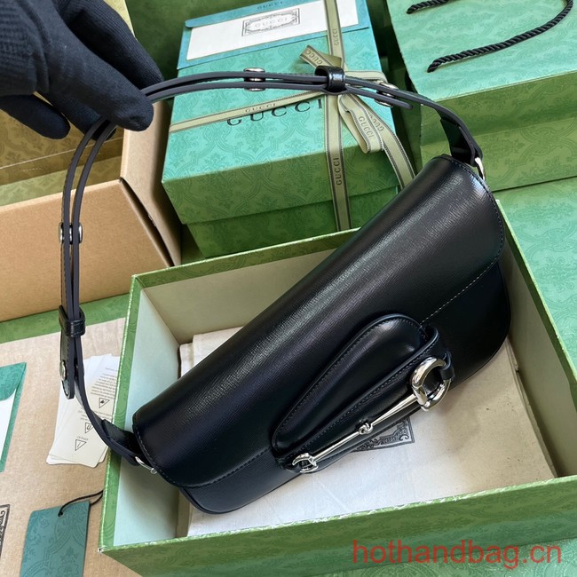 GUCCI HORSEBIT 1955 SMALL SHOULDER BAG 764155 black
