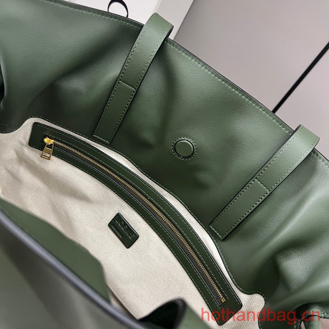 Loewe Original Leather Shoulder bag 062350 dark green