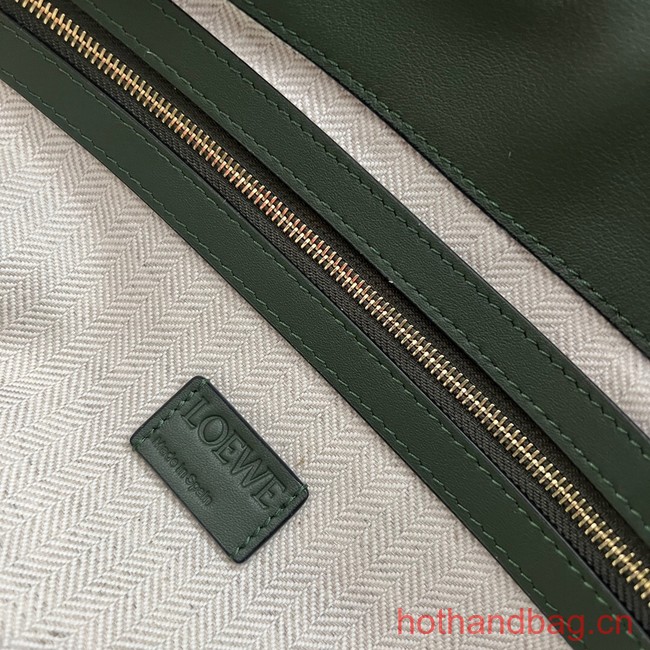 Loewe Original Leather Shoulder bag 062350 dark green