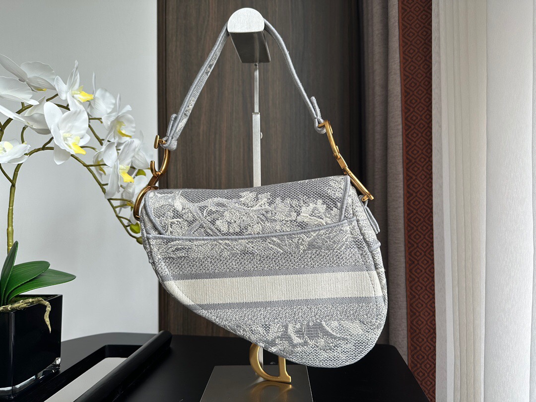 Dior SADDLE BAG Embroidery M0446C-4