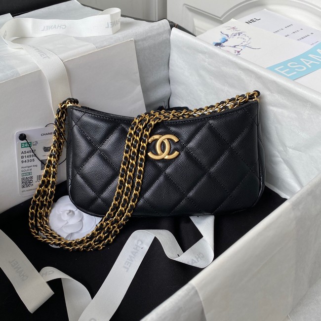 Chanel SMALL HOBO BAG AS4597 BLACK