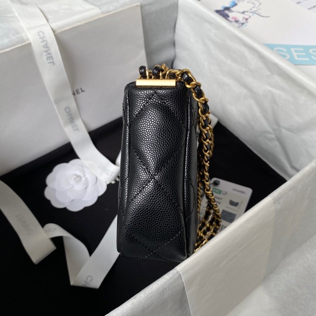 Chanel SMALL HOBO BAG AS4597 BLACK