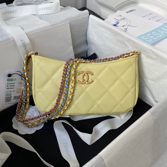 Chanel SMALL HOBO BAG AS4597 YELLOW