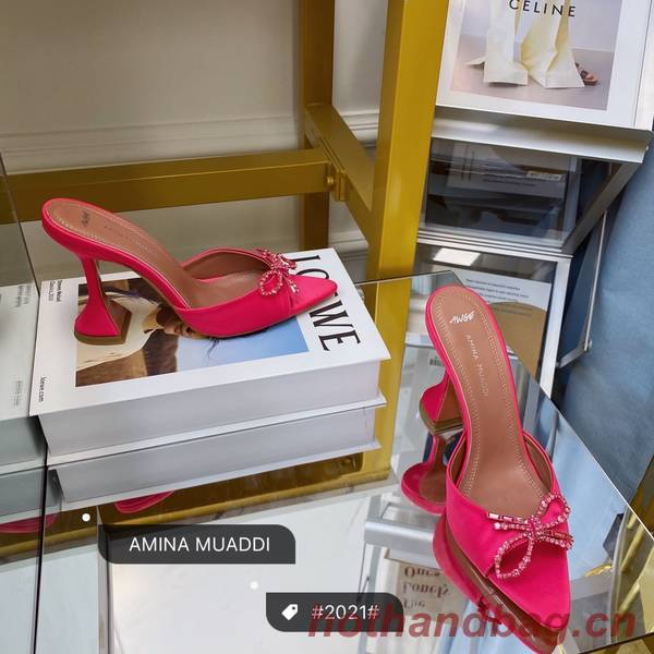 Amina Muaddi Shoes ANS00033 Heel 9.5CM