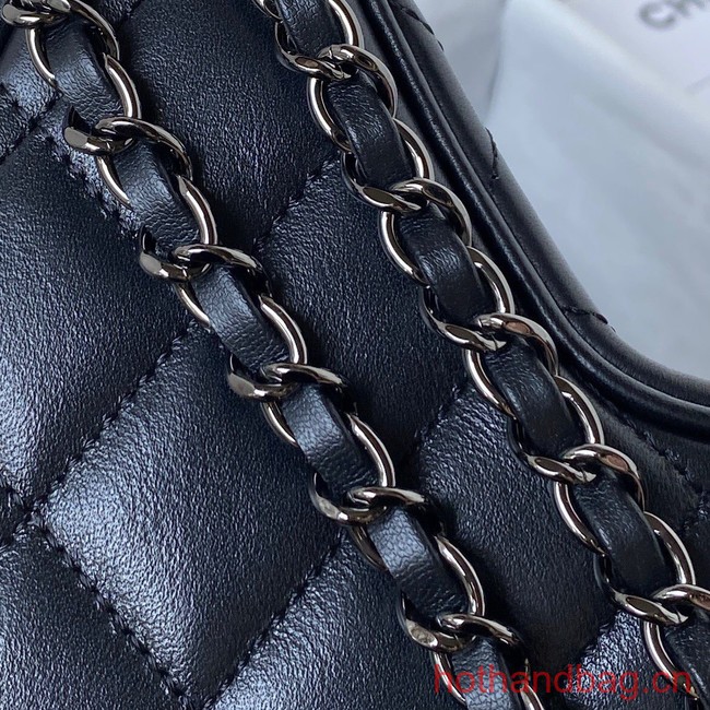 CHANEL STAR HANDBAG AS4579 & Guns-Tone Metal black