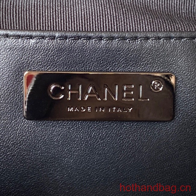 CHANEL STAR HANDBAG AS4579 & Guns-Tone Metal black