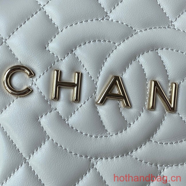 CHANEL STAR HANDBAG AS4579 white