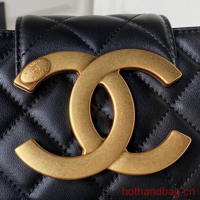 Chanel BAGUETTE BAG AS4611 black