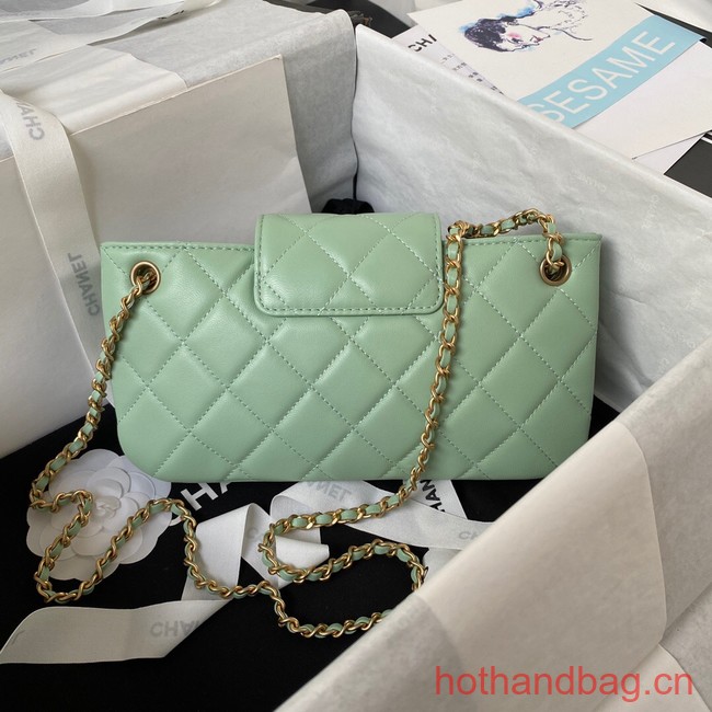 Chanel BAGUETTE BAG AS4611 green