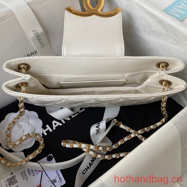 Chanel BAGUETTE BAG AS4611 white