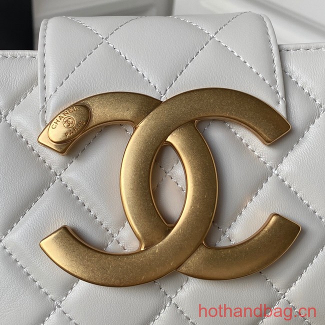 Chanel BAGUETTE BAG AS4611 white