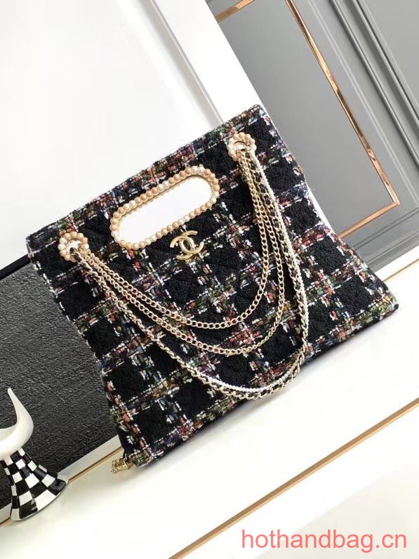 Chanel CLASSIC HANDBAG AS4222 black