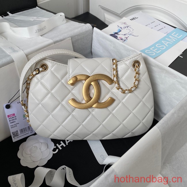 Chanel MESSENGER BAG AS4610 white