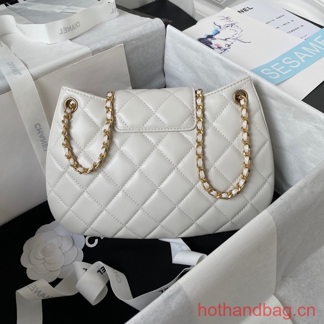 Chanel MESSENGER BAG AS4610 white