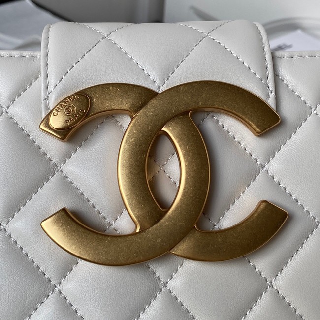 Chanel SMALL MESSENGER BAG AS4596 WHITE