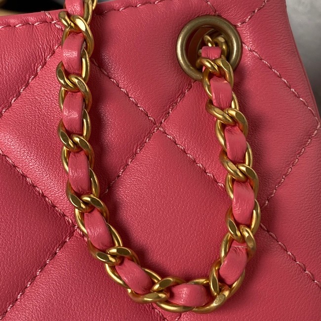 Chanel SMALL MESSENGER BAG AS4609 Fuchsia