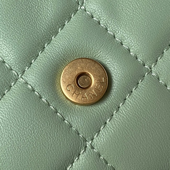 Chanel SMALL MESSENGER BAG AS4609 green