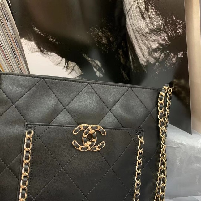 Chanel Shoulder Bag AS8016 black