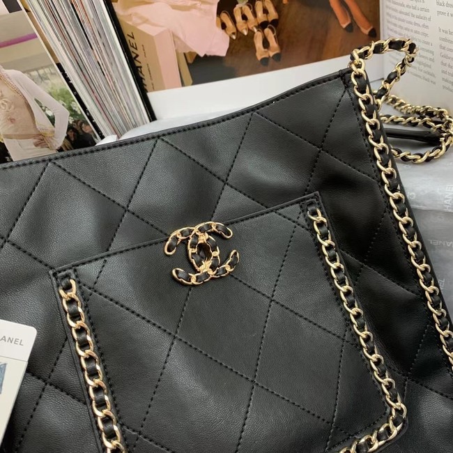 Chanel Shoulder Bag AS8016 black