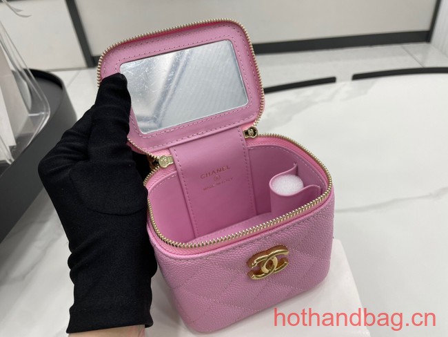 Chanel NANO CLUTCH WITH CHAIN A68129 PINK