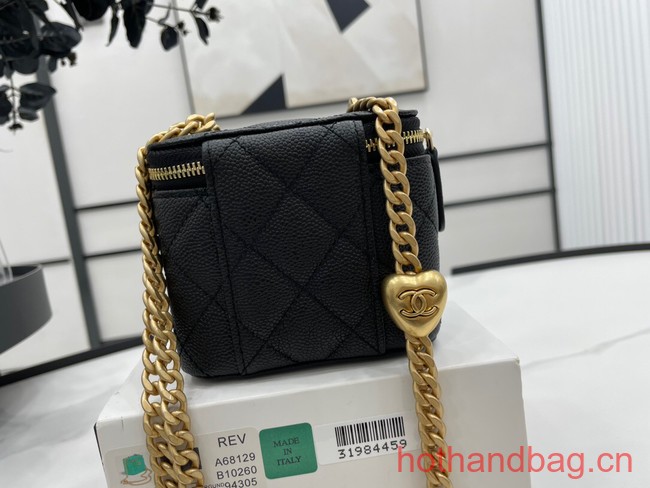 Chanel NANO CLUTCH WITH CHAIN A68129 black