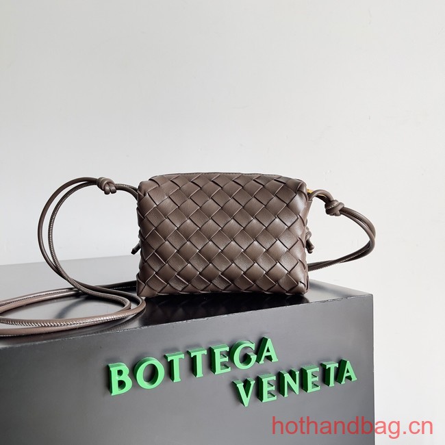 Bottega Veneta Mini Loop Camera Bag 723547 Fondant